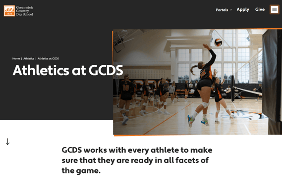 GCDS-Athletics-Mircosite