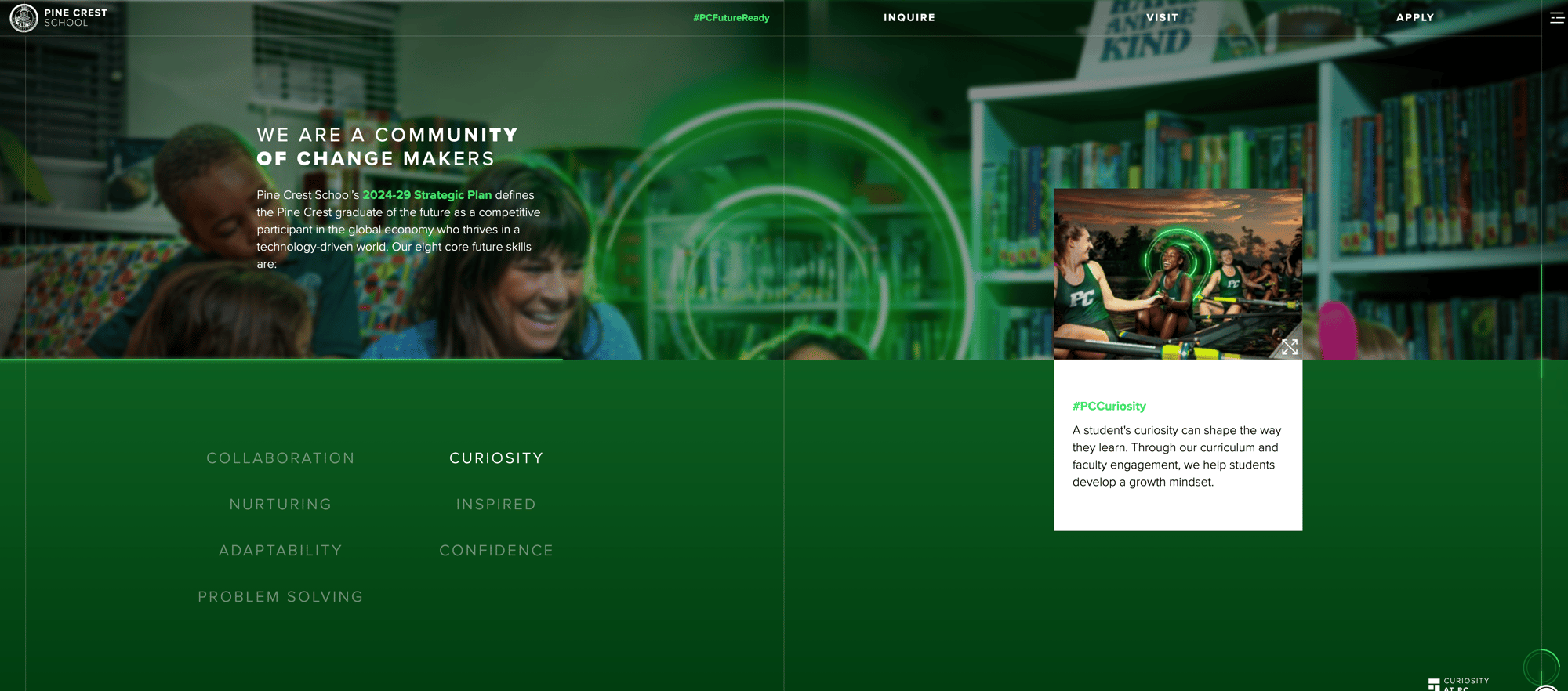 Pine Crest Strategic Plan Hashtags