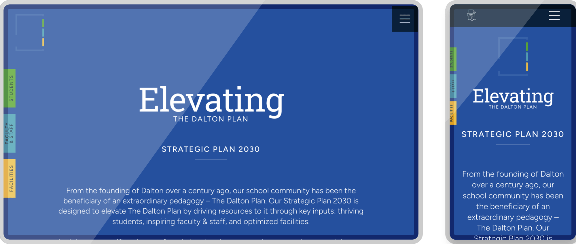 Dalton - Device Mockups