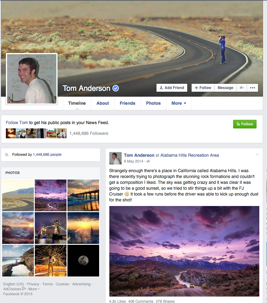 We wonder if Mark Zuckerberg still uses Myspace?